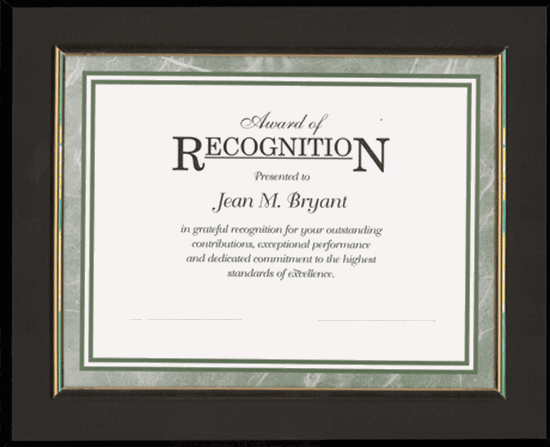 E-Z Recognition Plaques